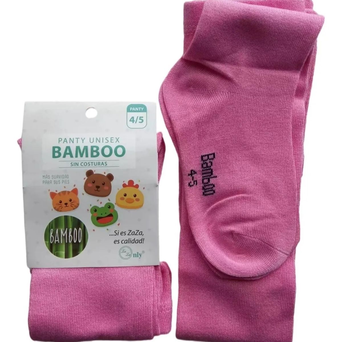 GARSIL - 6 Pantys Medias Con Fibra de Bambu Para Niñas - Sin Costuras