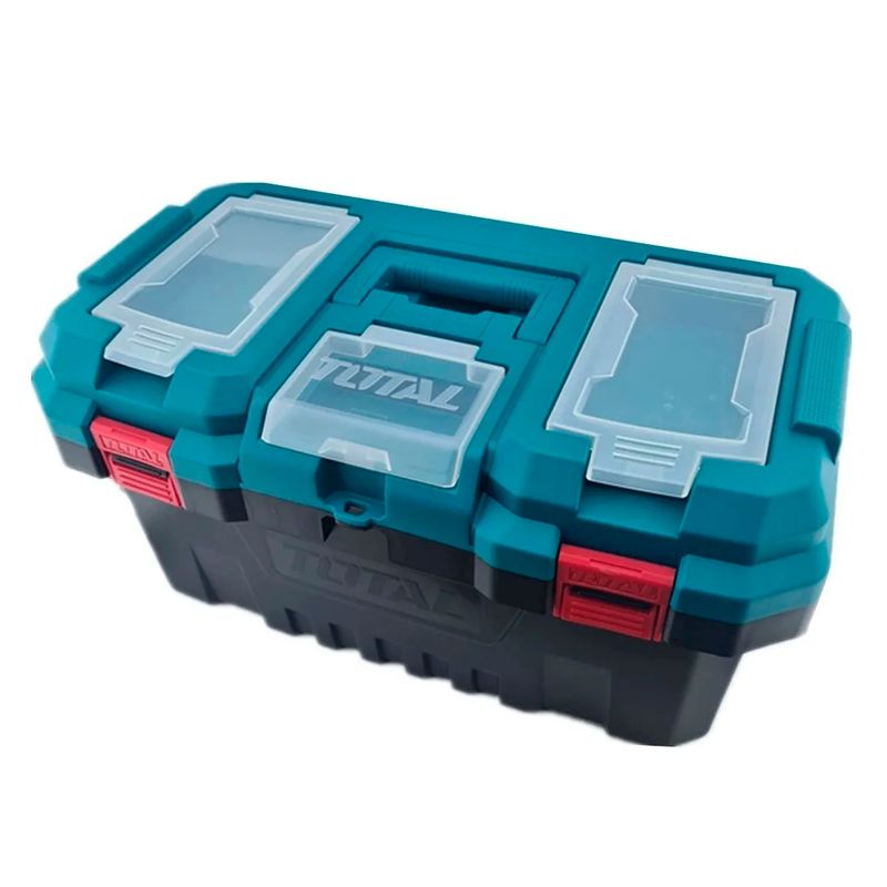 TOTAL TOOLS - Caja Organizadora Porta Herramienta Plastica 20 PuLG