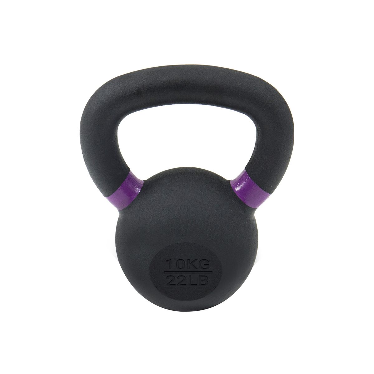 ATLETIS - Kettlebell de Hierro Fundido 10 Kg Negro