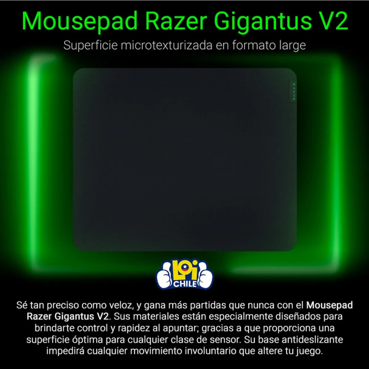 RAZER - Mousepad Gamer Razer Gigantus V2 Large RAZER
