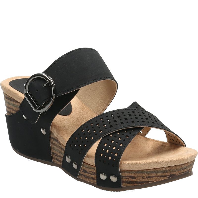 AZALEIA - Sandalia Mujer Smart Negro AZALEIA