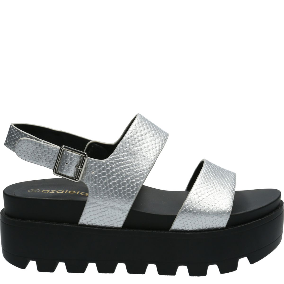 AZALEIA - Sandalia Perfect Plateado Mujer AZALEIA