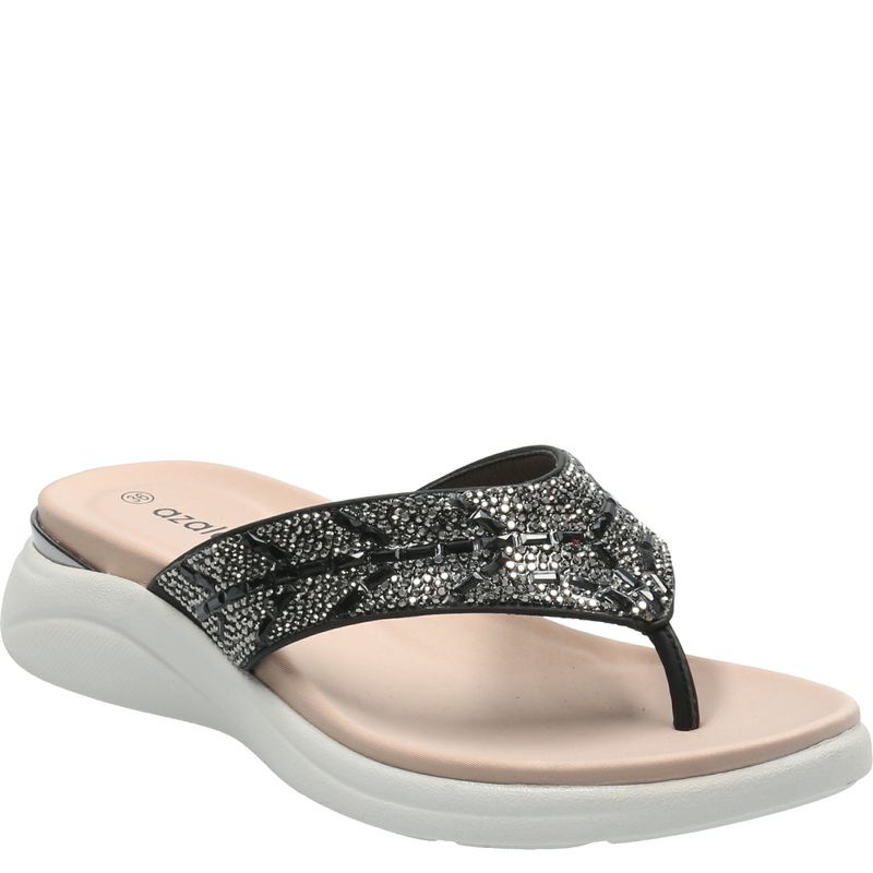 AZALEIA - Sandalia Mujer Allure Negro AZALEIA.