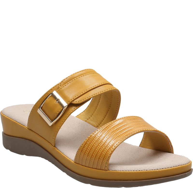 AZALEIA - Sandalia Mujer Bold Mostaza AZALEIA