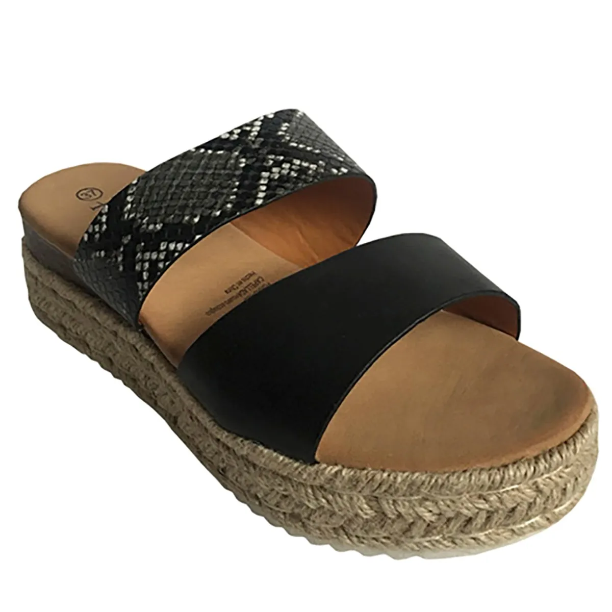 TODOPIEL - Sandalia Mujer Negro Todopiel