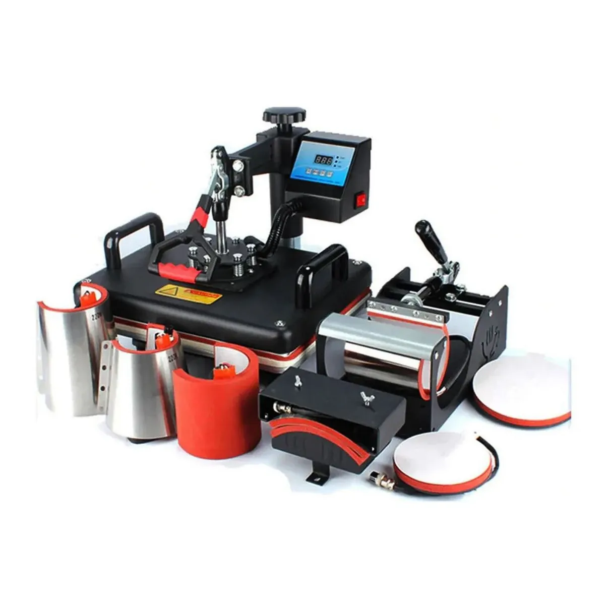 DE TODO Y MAS - Máquina De Sublimación 8 En 1 Estampadora Sublimad