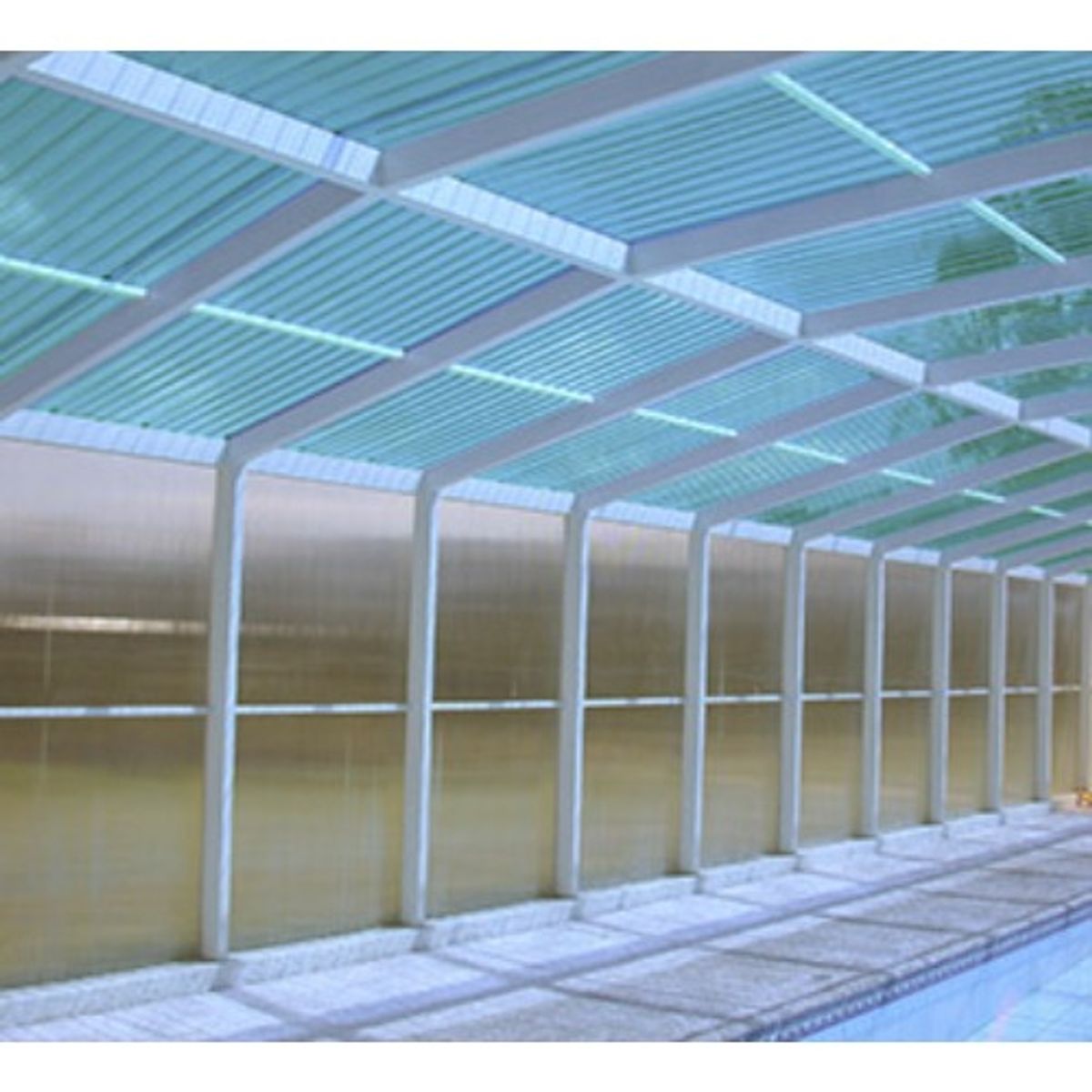 DVP - Policarbonato Ondugreen 0,81x3,0mts 0,5mm Verde Dvp