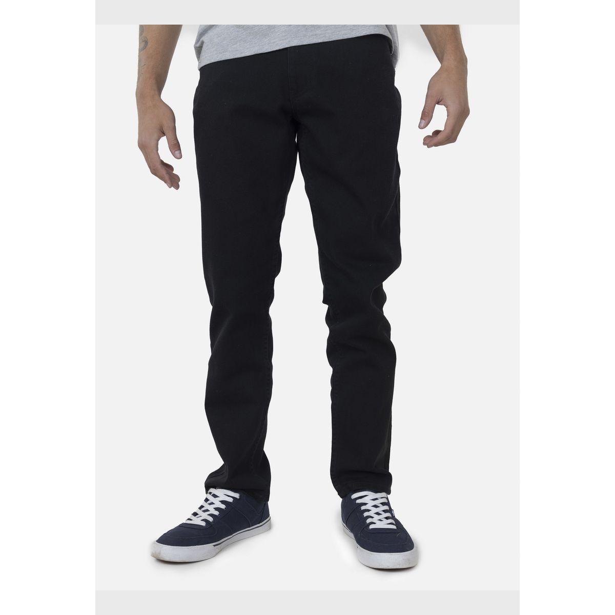 MAUI AND SONS - Pantalon Hombre SKINNY BLACK Negro Maui and Sons MAUI AND SONS