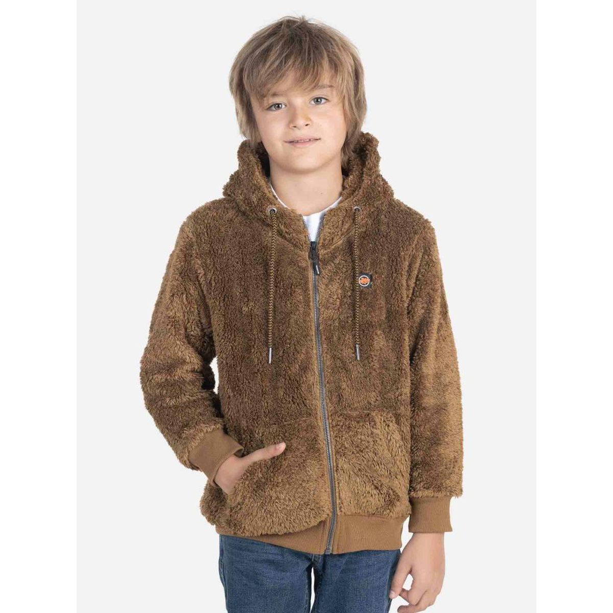 MAUI AND SONS - Poleron Niño 5O1696 Khaki Maui and Sons MAUI AND SONS