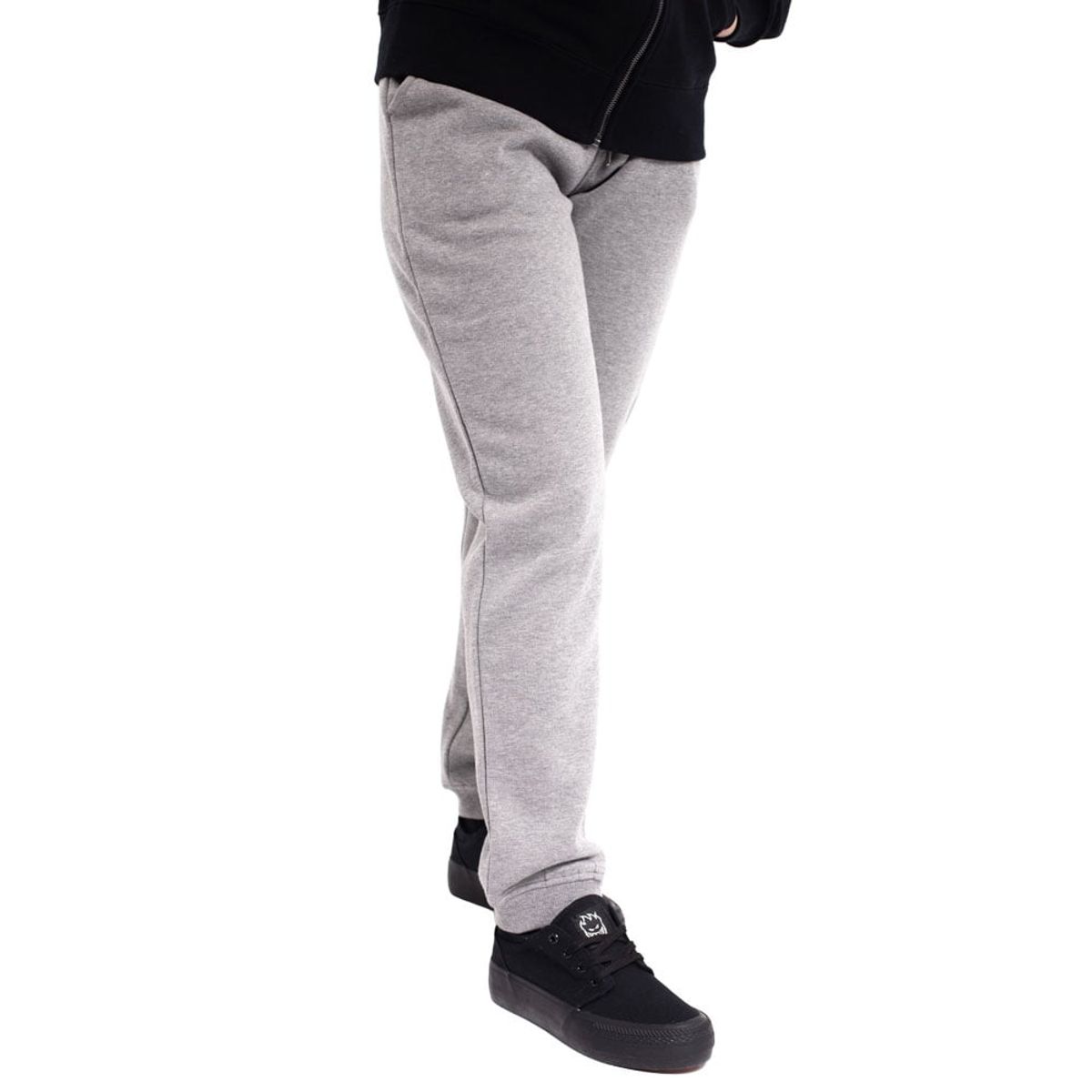 SPITFIRE - Pantalon jogger fleece mujer spitifire gris melange