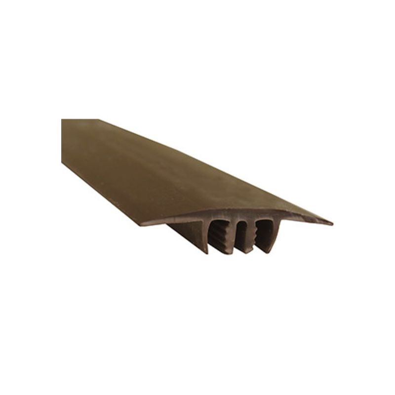 DVP - Cubrejunta Doble Rigido PRO 45x8mm 3,1mts Café DVP