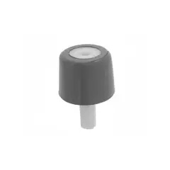DVP - Tope de Puerta PVC C+APM-nico 30mm Gris 20 Unidades DVP.