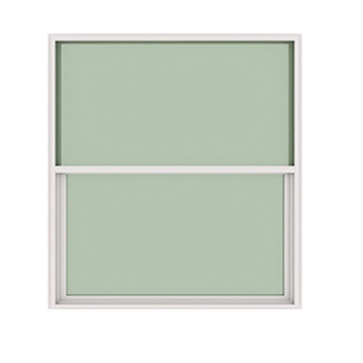 DVP - Ventana Termopanel Pvc Guillotina Blanca 50x60cm Dvp