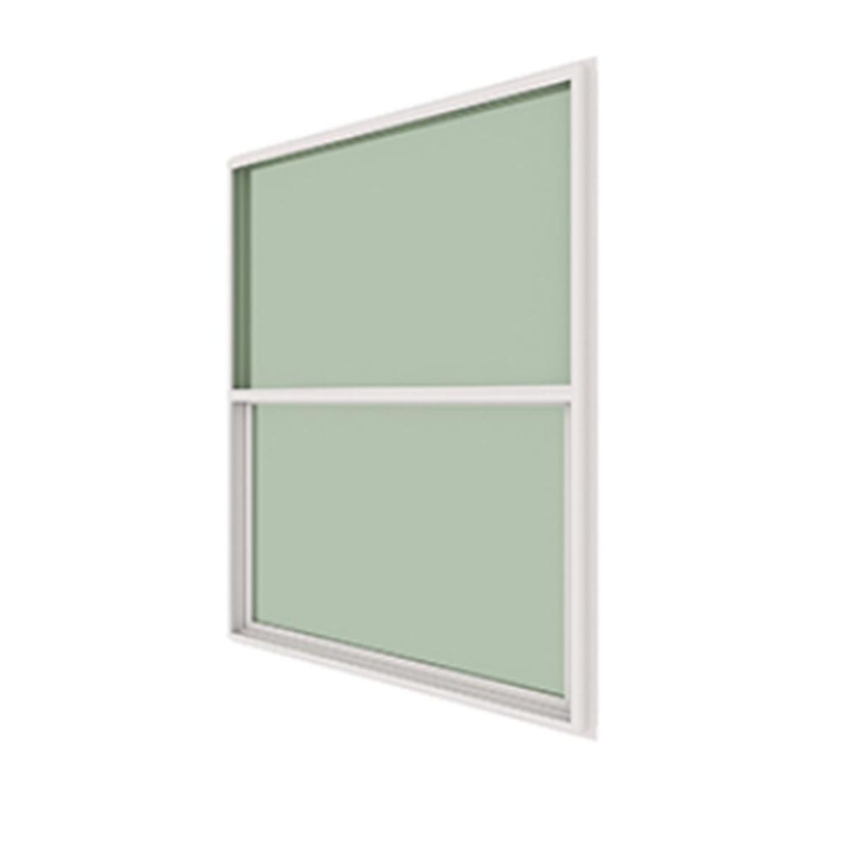 DVP - Ventana Termopanel Pvc Guillotina Blanca 50x60cm Dvp