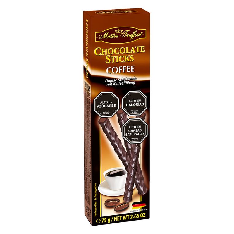 MAITRE TRUFFOUT - Chocolate stick Maitre Truffout coffe 75g