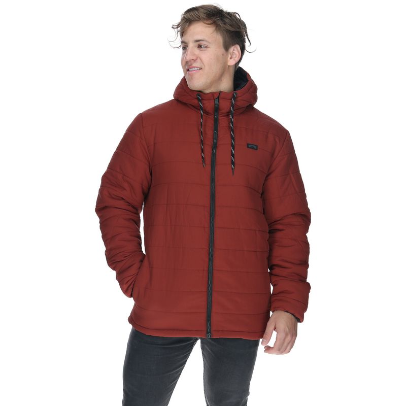 BILLABONG - Parka Hombre Daily Puffer Rojo BILLABONG