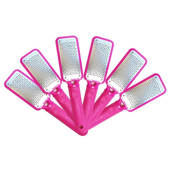 COSMETICAVAL - Kit 6 unidades lima pequeña de pie antibacterial Mr. Pumice