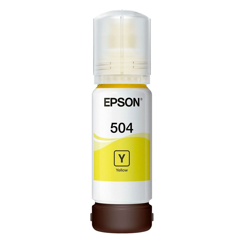 EPSON - Tinta Botella Epson T504 70ml Ecotank Amarillo C13T03N42A