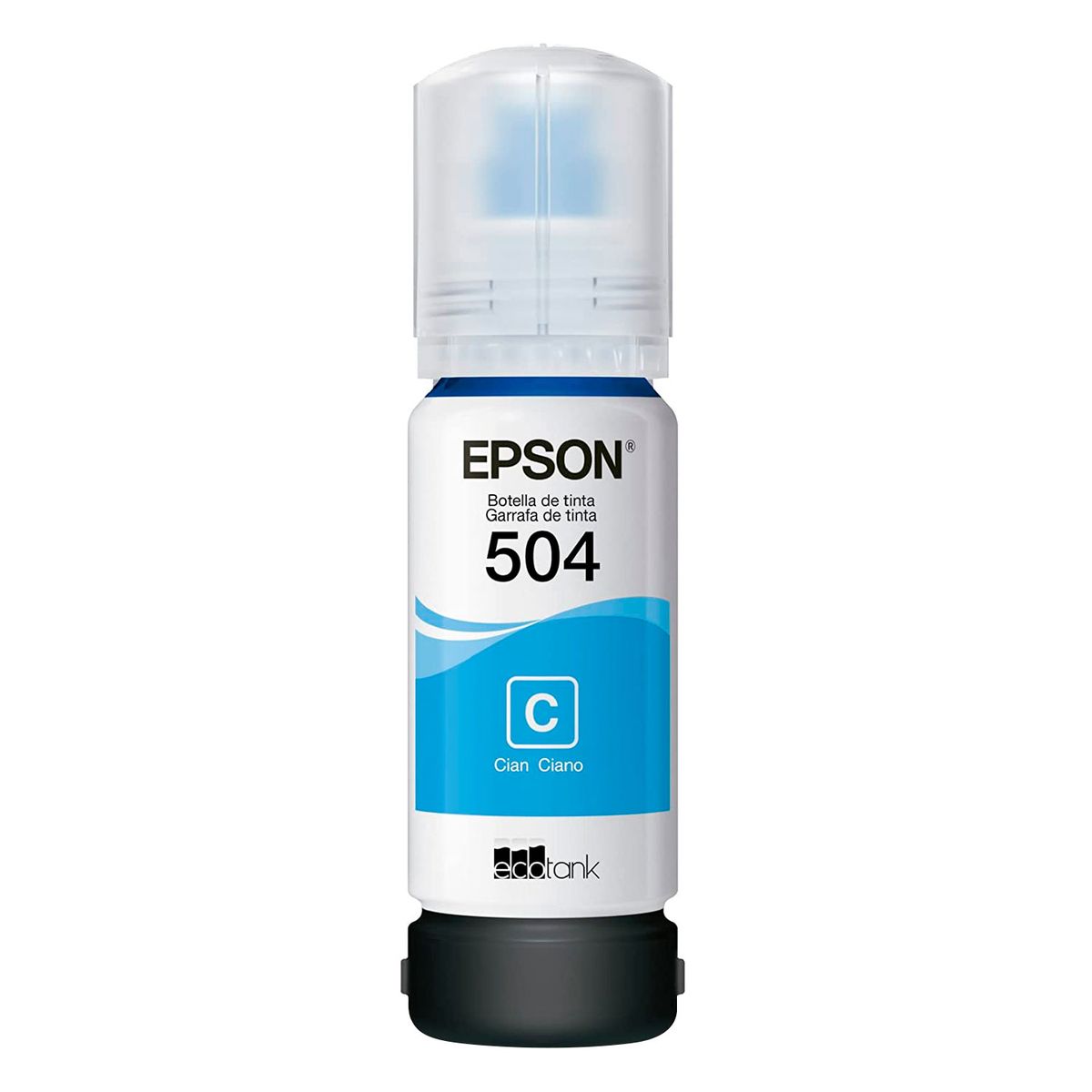 EPSON - Tinta Botella Epson T504 70ml Ecotank Cyan C13T03N22A