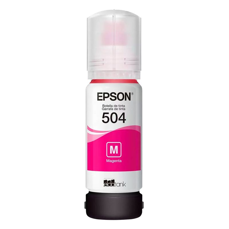 EPSON - Tinta Botella Epson T504 70ml Ecotank Magenta C13T03N32A