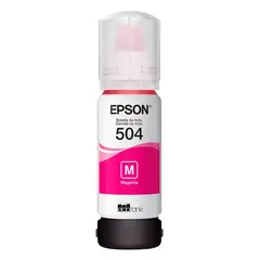 EPSON - Tinta Botella T504 70ml Ecotank Magenta C13T03N32A