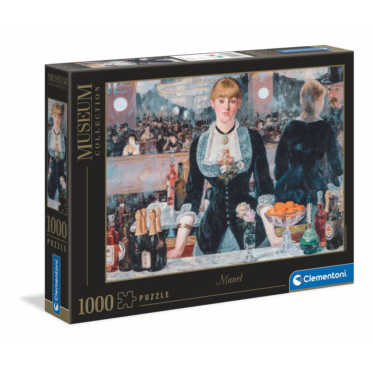 CLEMENTONI - Puzzle 1000 piezas Manet Bar Folie Bergere