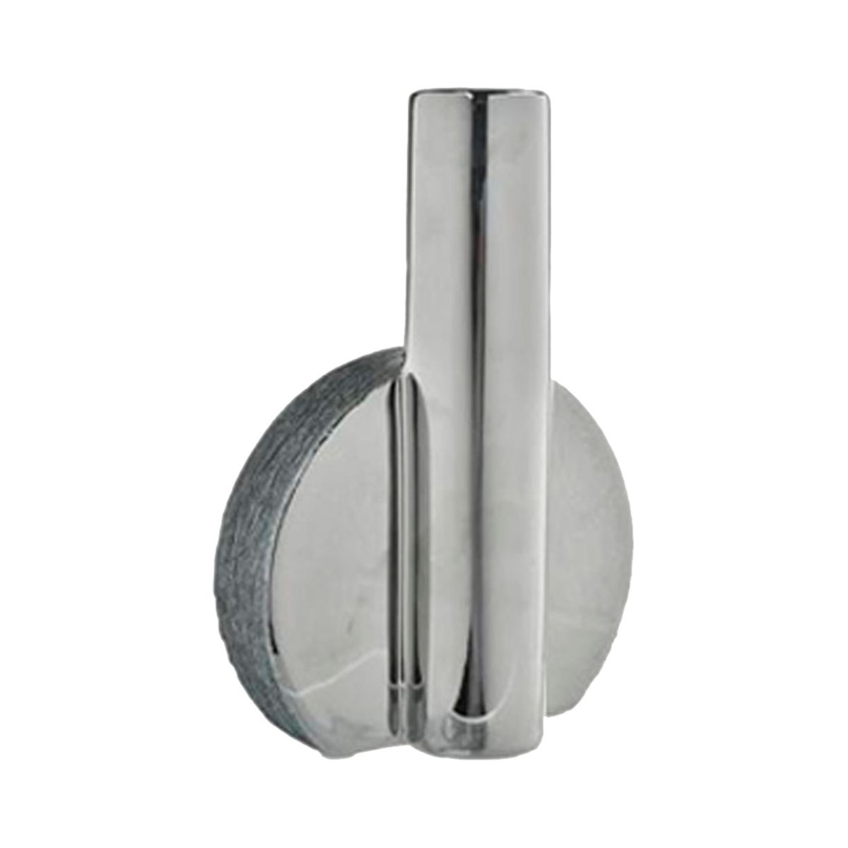 MALLORCA - Jarrón Decorativo Alhambra Circular Silver