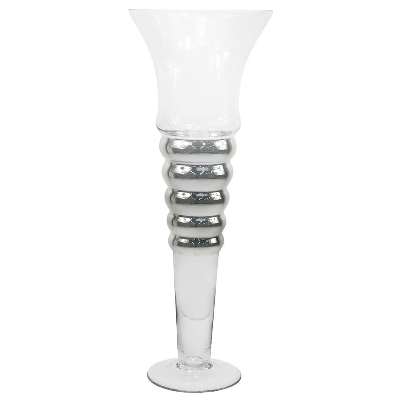 MALLORCA - Jarrón Decorativo Gallen Silver Plus
