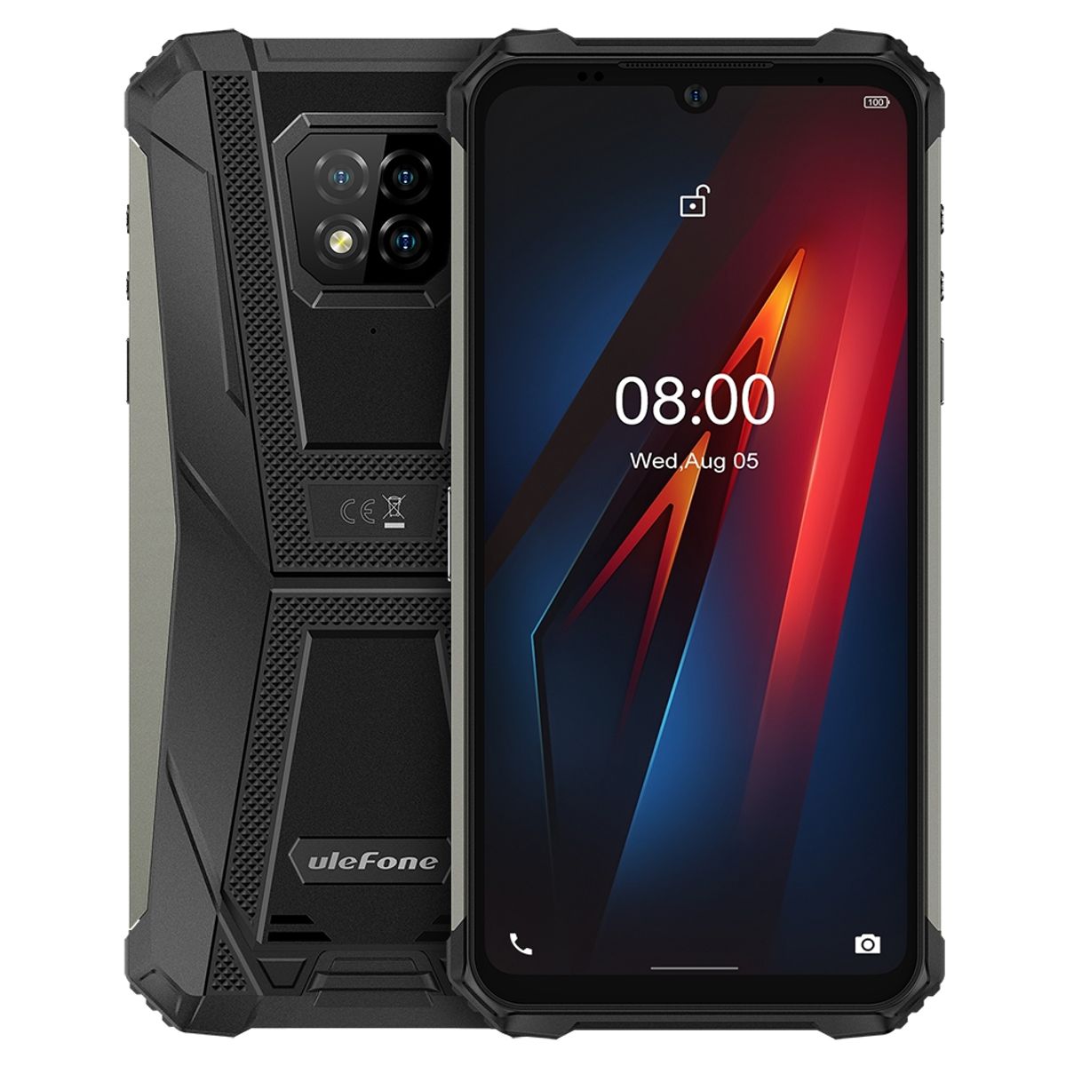 ULEFONE - Ulefone Armor 8 Celular Resistente Golpes Caidas Agua IP68 Militar - Android 11 128GB GPS DualSIM