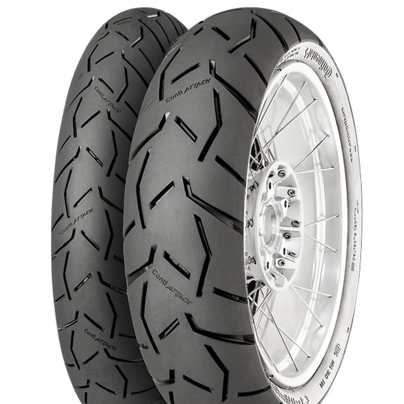 CONTINENTAL - NEUMATICO 170/60 R17 72V M/C TL CONTITRAIL ATTACK3   CONTINENTAL