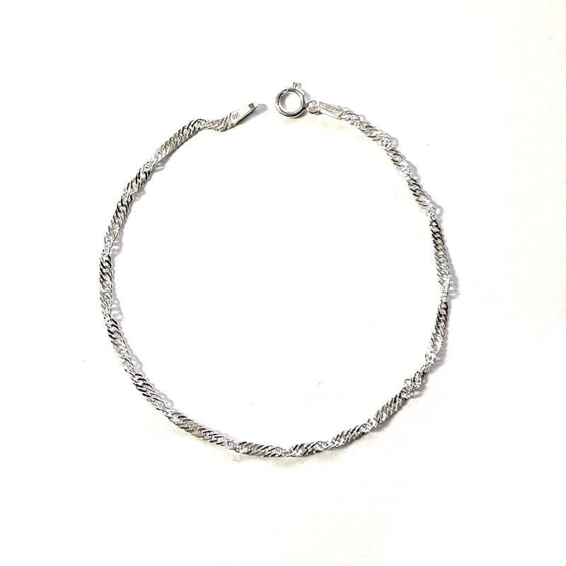 ANDREA COGGIOLA JOYAS - Pulsera Plata Fina 925