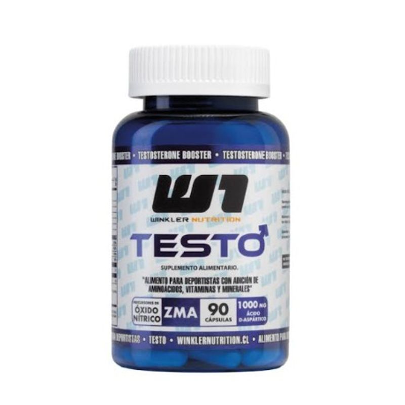 WINKLER NUTRITION - Testo -0 Eleva Nat Testosterona 90 Capsulas Winkler.