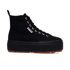 SUPERGA - Zapatilla 2708 Hi Top Tank Full Black