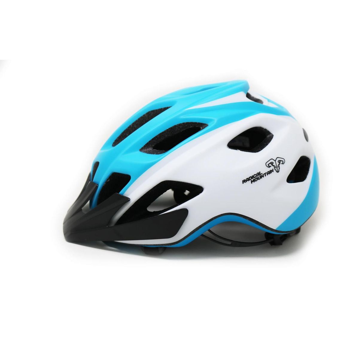 RADICAL MOUNTAIN - Casco Radical Mountain Enduro Gravity Azul Blanco L 55-61cm