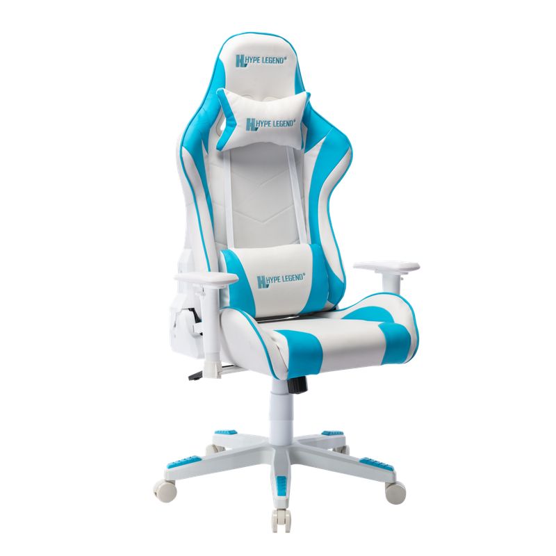 HYPE LEGEND - Silla Gamer Hype Legend Sweet Evil Shiro-Raitoburu Ajustable Apoyabrazos 3d
