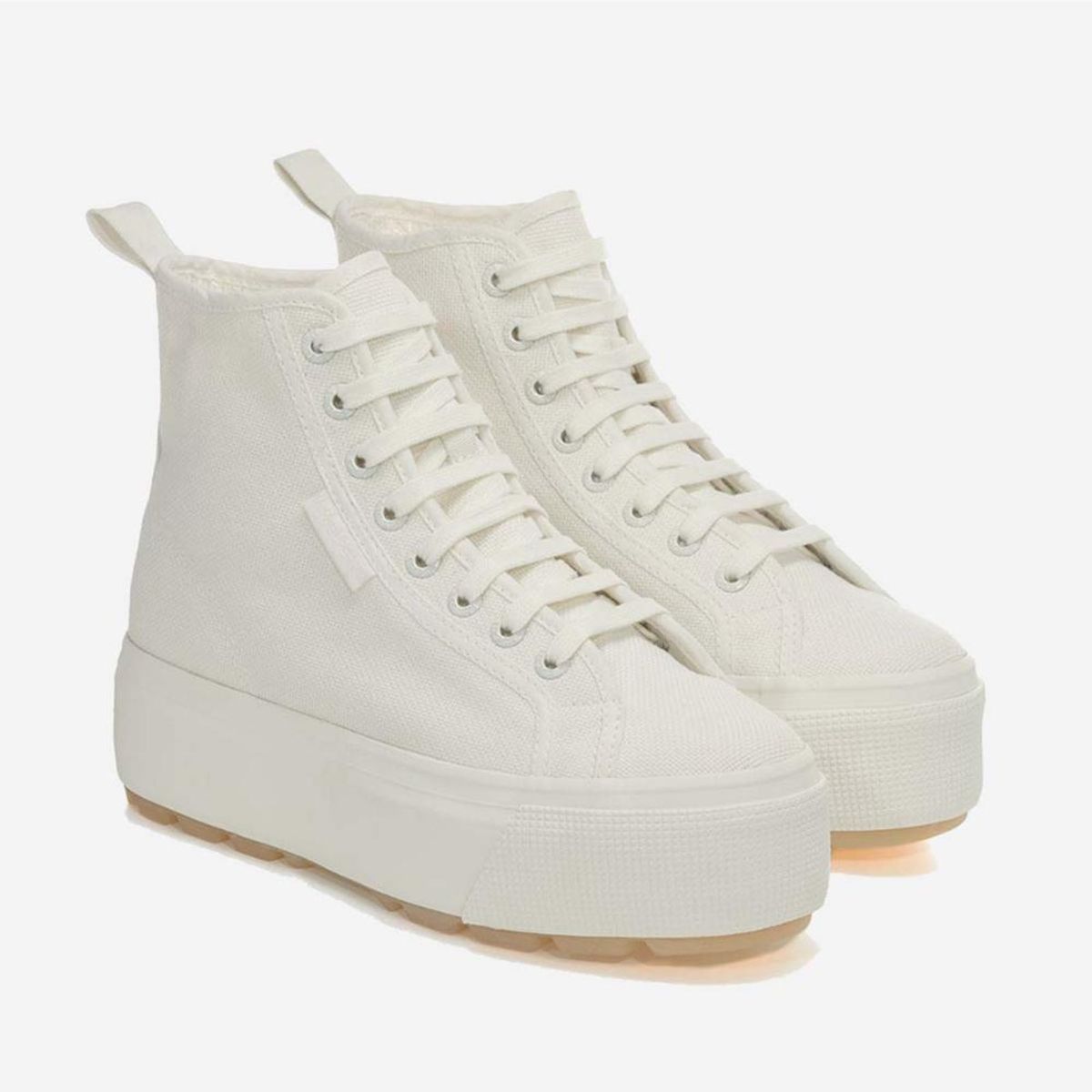 SUPERGA - Zapatilla 2708 Hi Top Tank White Avorio Milk