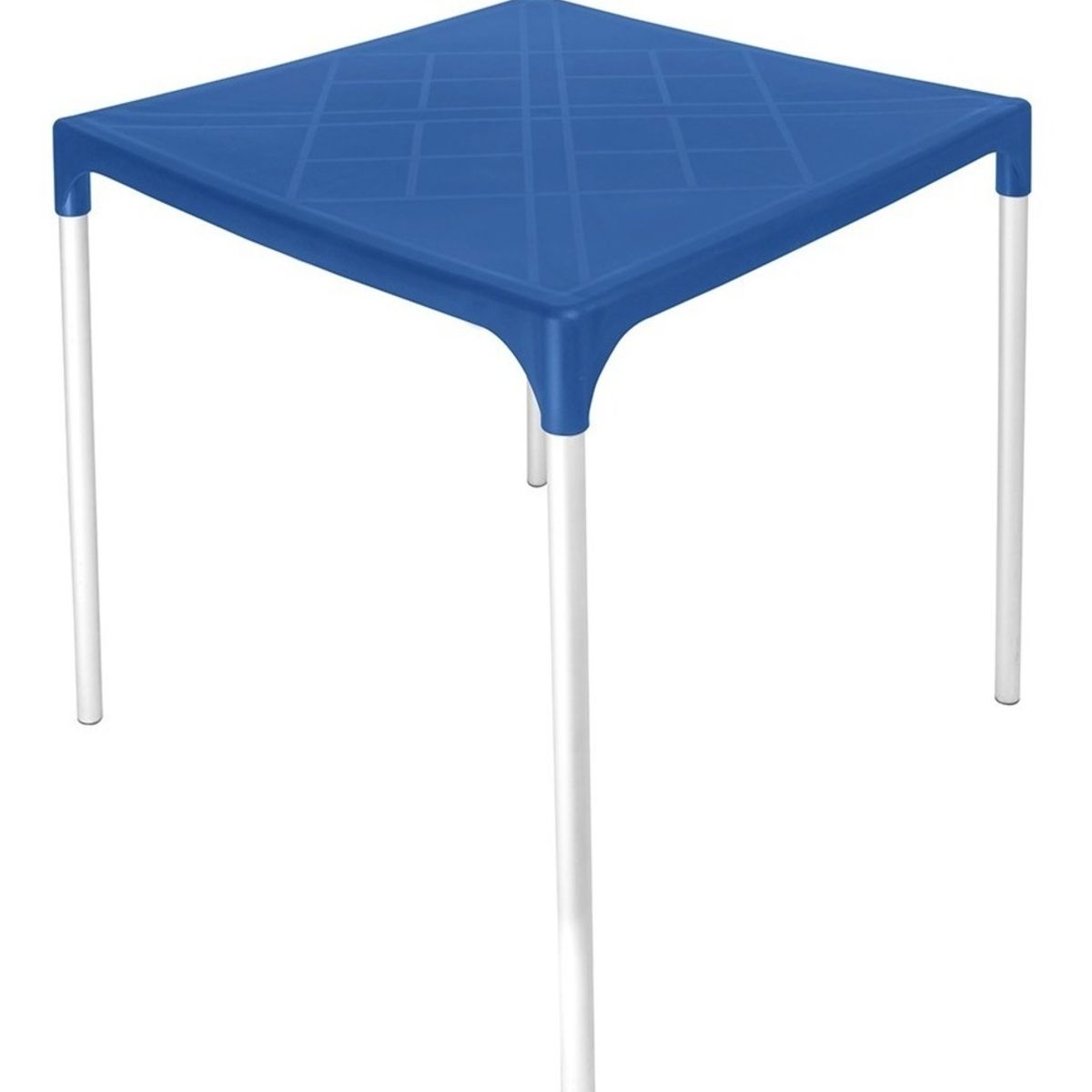 DVP - Mesa Plástica Exterior 75x70x70cm Azul DVP