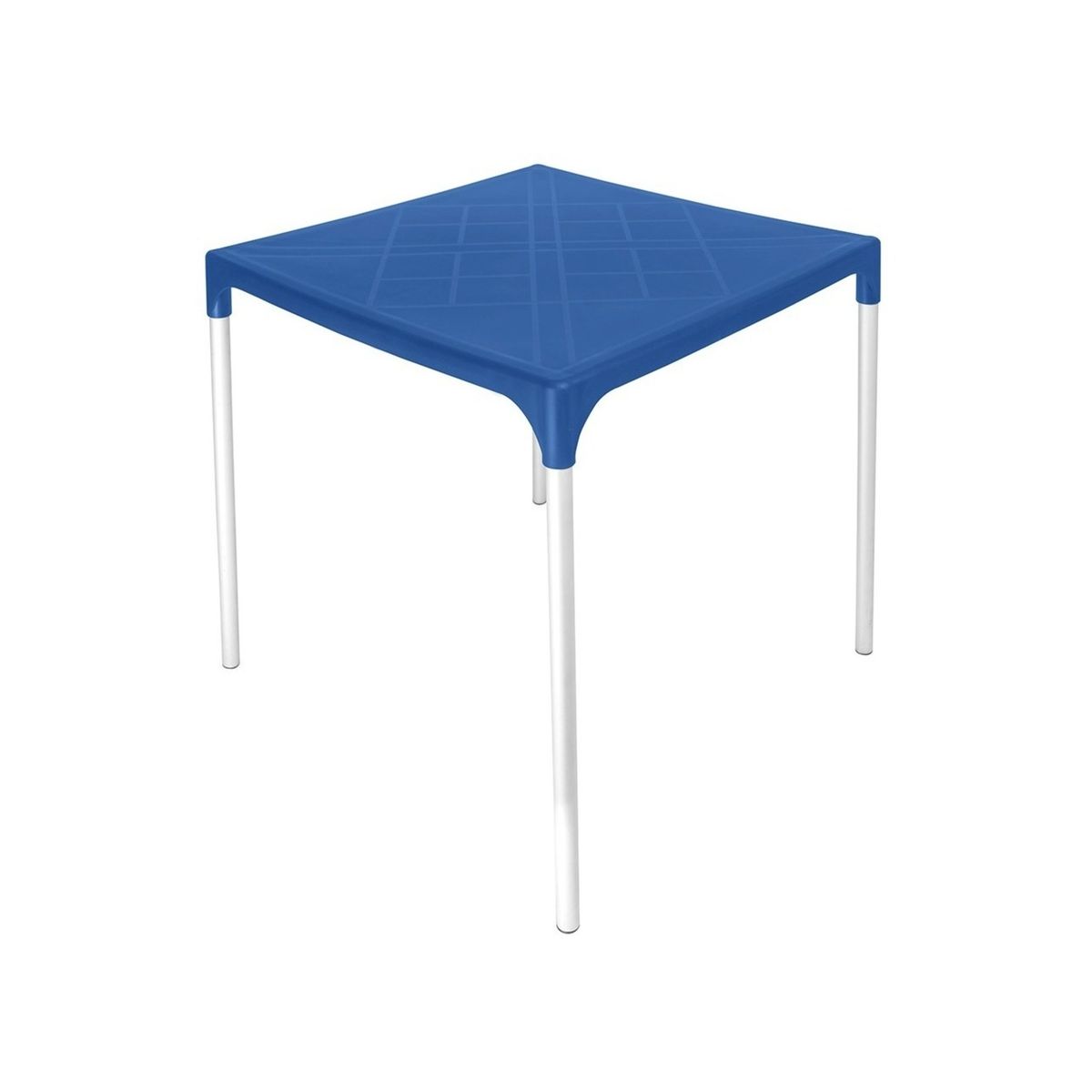 DVP - Mesa Plástica Exterior 75x70x70cm Azul DVP
