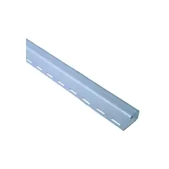 DVP - Perfil J Siding Pvc 1/2'' Rigido Celeste 3,8mts