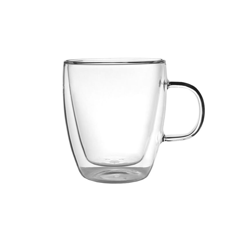 SIMPLIT - Taza de Vidrio Doble Pared 350 ml Simplit