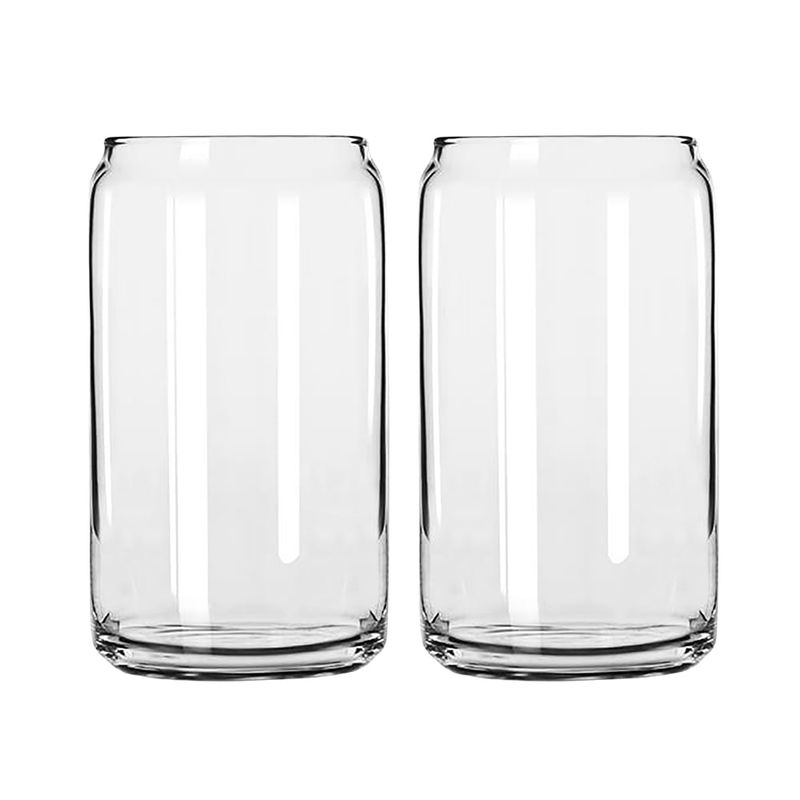 SIMPLIT - Set 2 Vasos Vidrio Borosilicato 550 ml Simplit