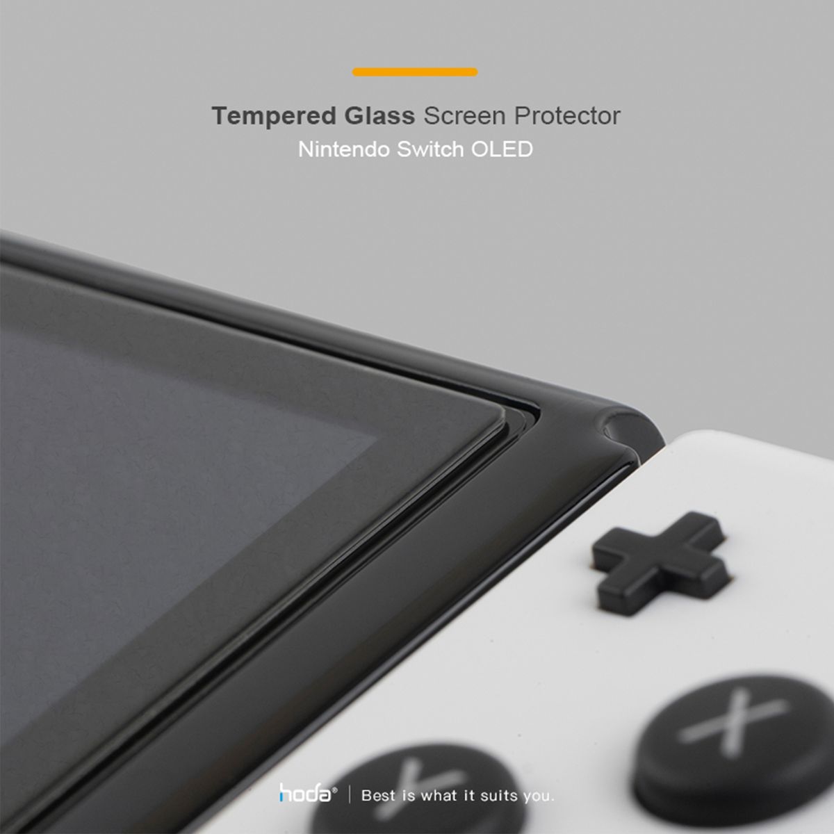 NUGLAS - Lamina Protectora Nintendo Switch Oled Vidrio Templado
