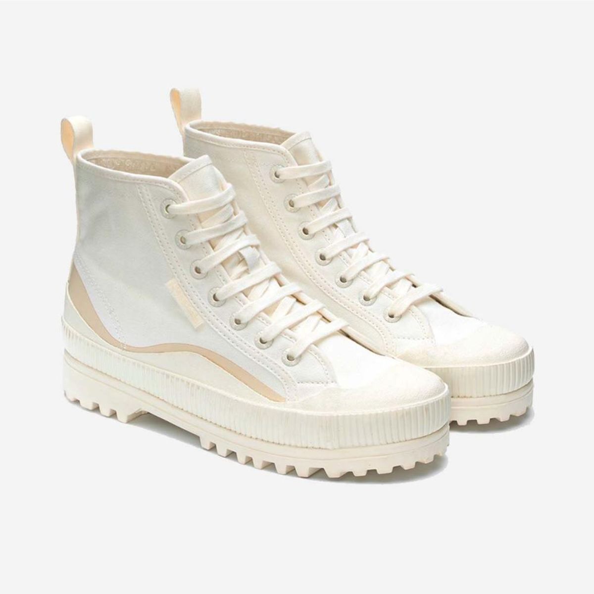 SUPERGA - Superga 2469 Alpina Wave Hdrp White Beige SUPERGA