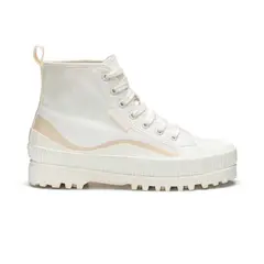 SUPERGA - 2469 Alpina Wave Hdrp White Beige - Blanco