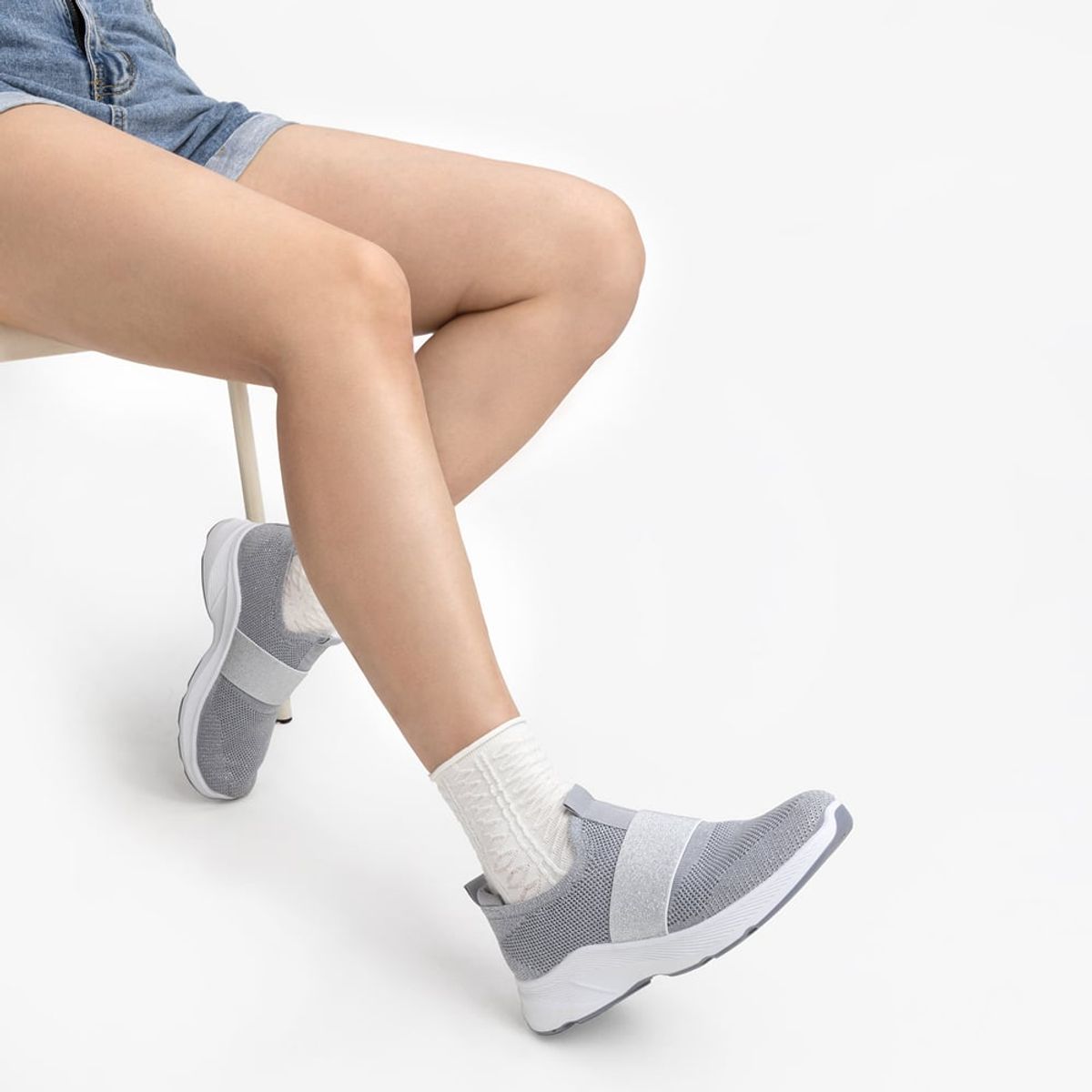 WEIDE - Zapatilla Sayumi Gris Weide