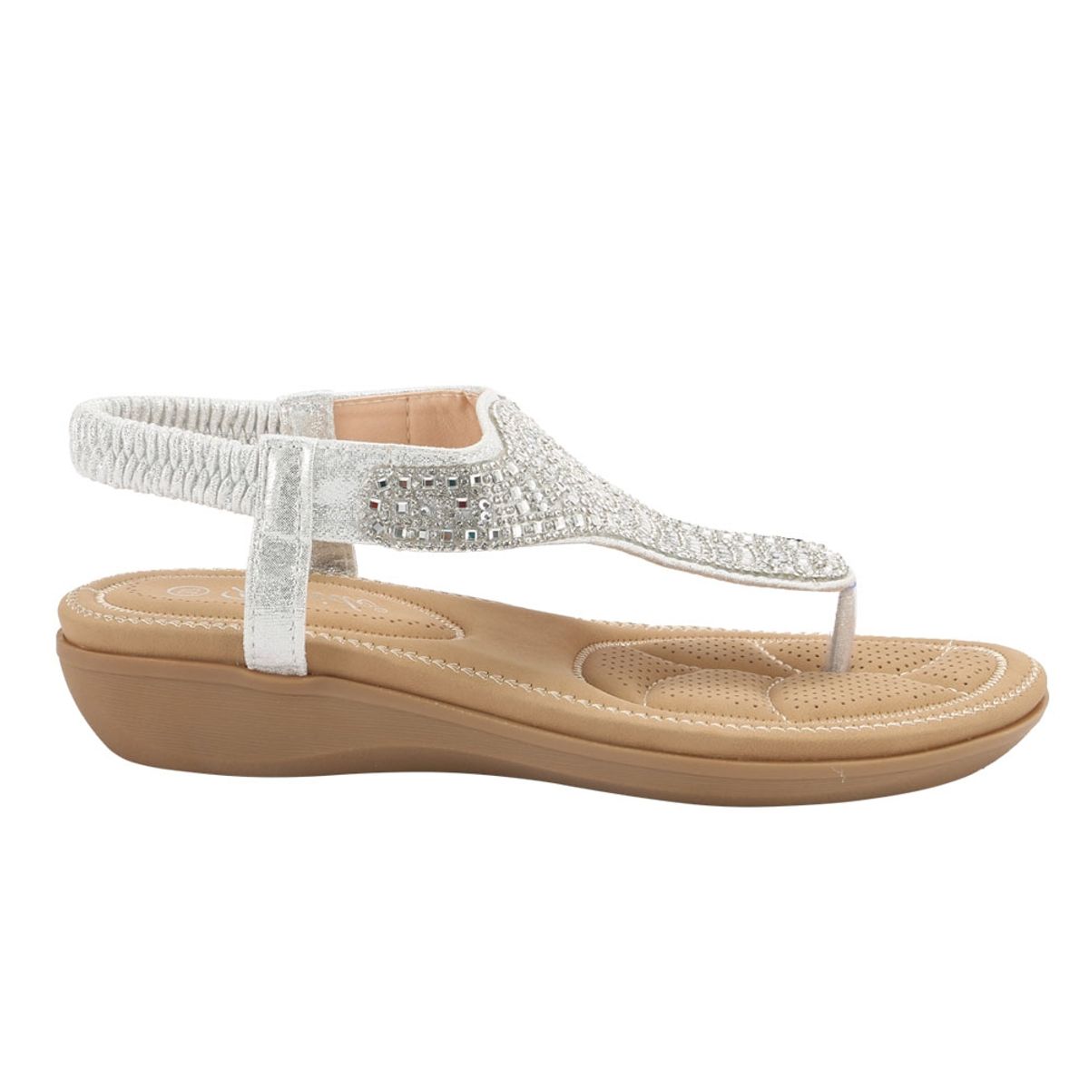 WEIDE - Sandalia Linette Plateado Weide