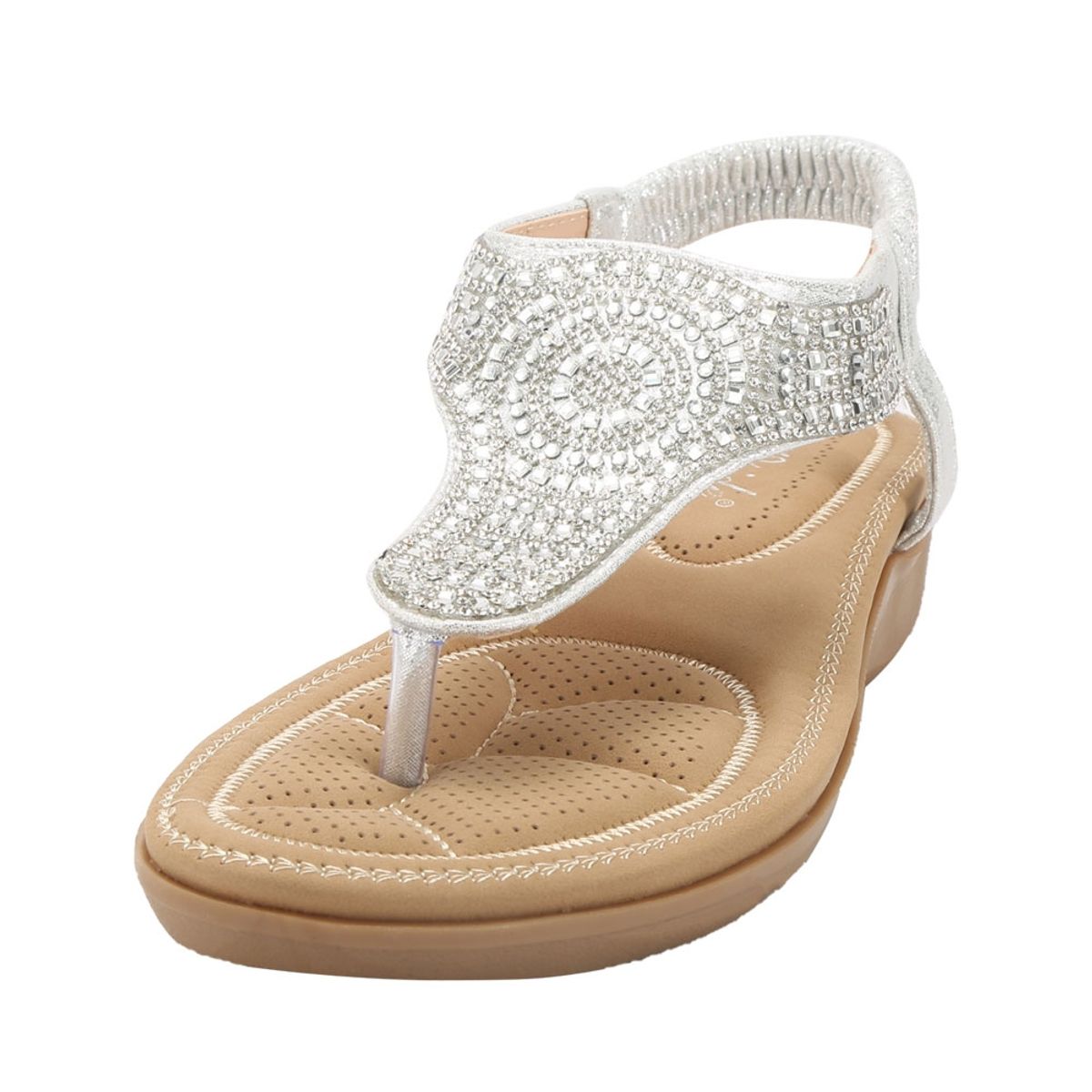 WEIDE - Sandalia Linette Plateado Weide