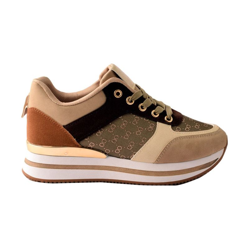 WEIDE - Zapatilla Perséfone Caqui Weide