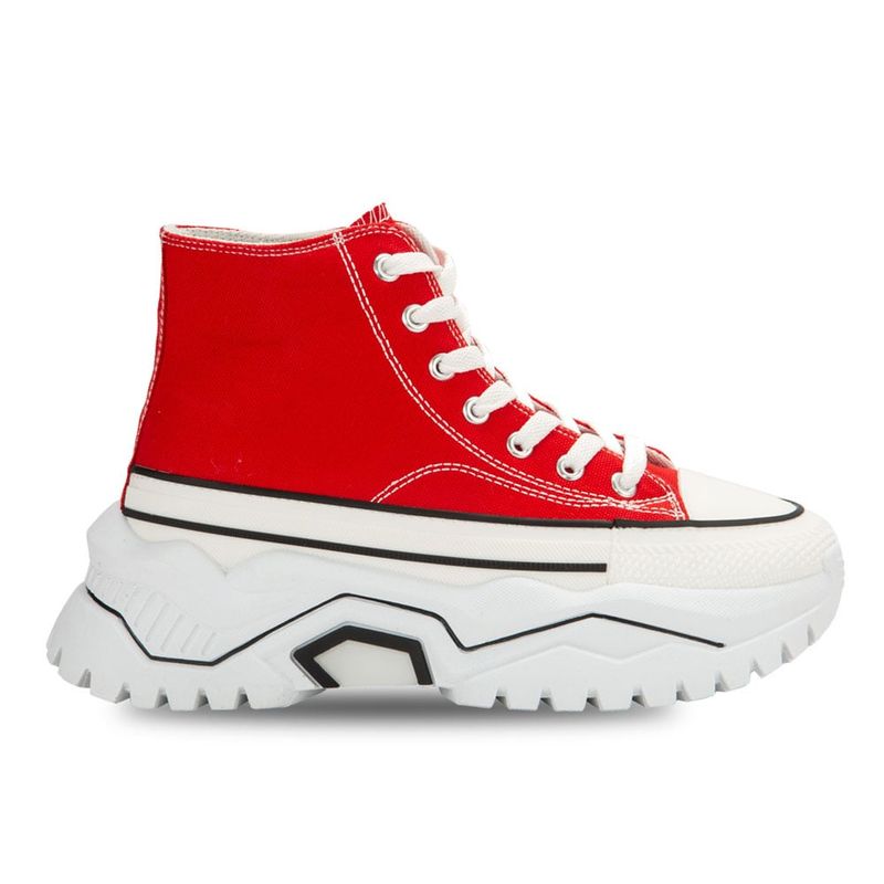 WEIDE - Zapatilla Ineta Rojo Weide