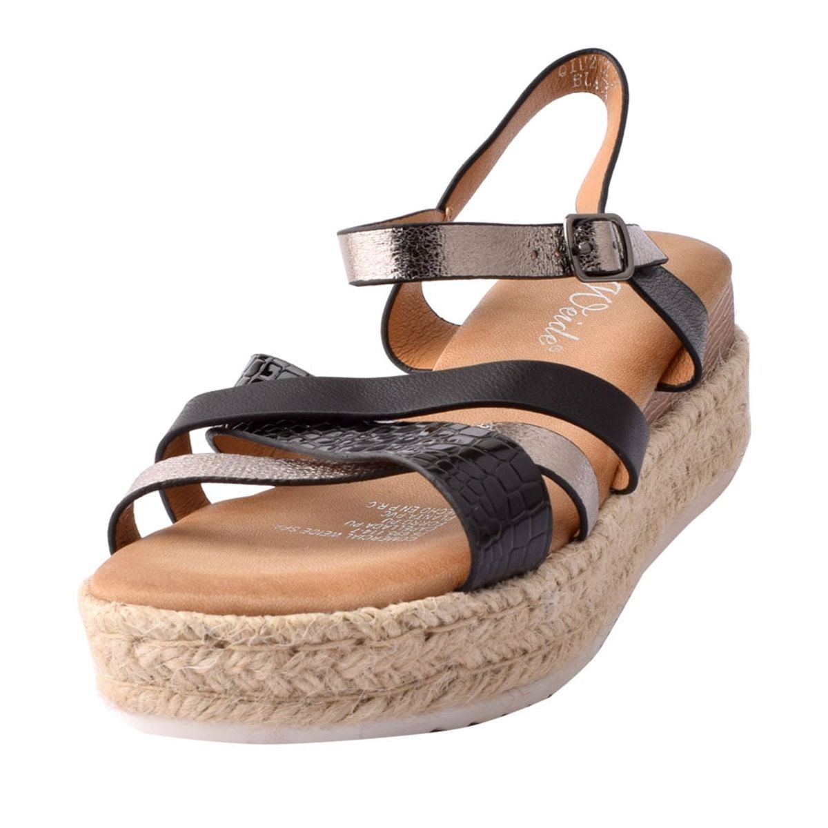 WEIDE - Sandalia Alinor Negro Weide